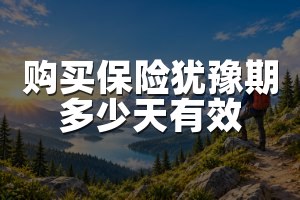 购买保险犹豫期多少天有效