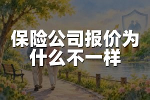 保险公司报价为什么不一样