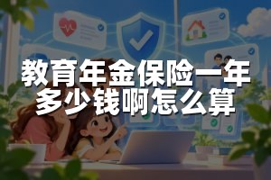 教育年金保险一年多少钱啊怎么算