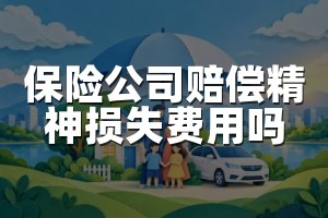 保险公司赔偿精神损失费用吗