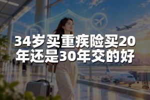 34岁买重疾险买20年还是30年交的好
