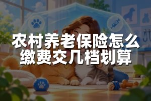 农村养老保险怎么缴费交几档划算