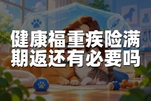 健康福重疾险满期返还有必要吗
