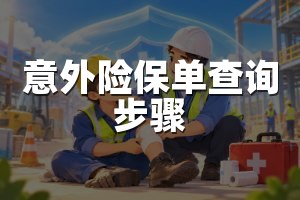 意外险保单查询步骤