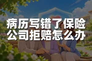 病历写错了保险公司拒赔怎么办
