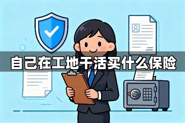 自己在工地干活买什么保险？记住这个顺序，工地干活买保险不花冤枉钱