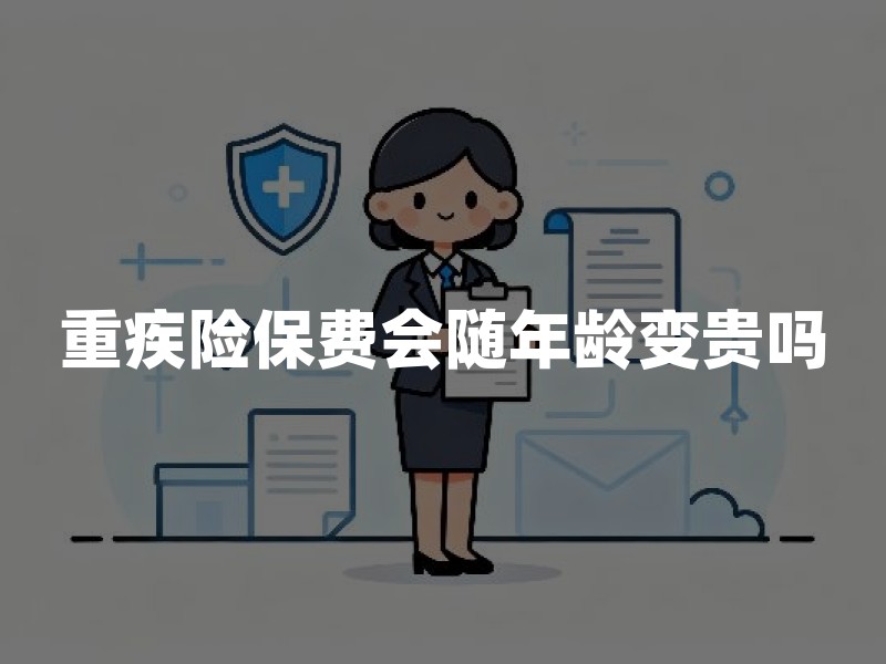 重疾险保费会随年龄变贵吗？先看你买的是哪一种