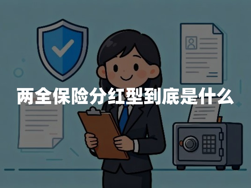 两全保险分红型到底是什么？听起来两全，买前更要看清