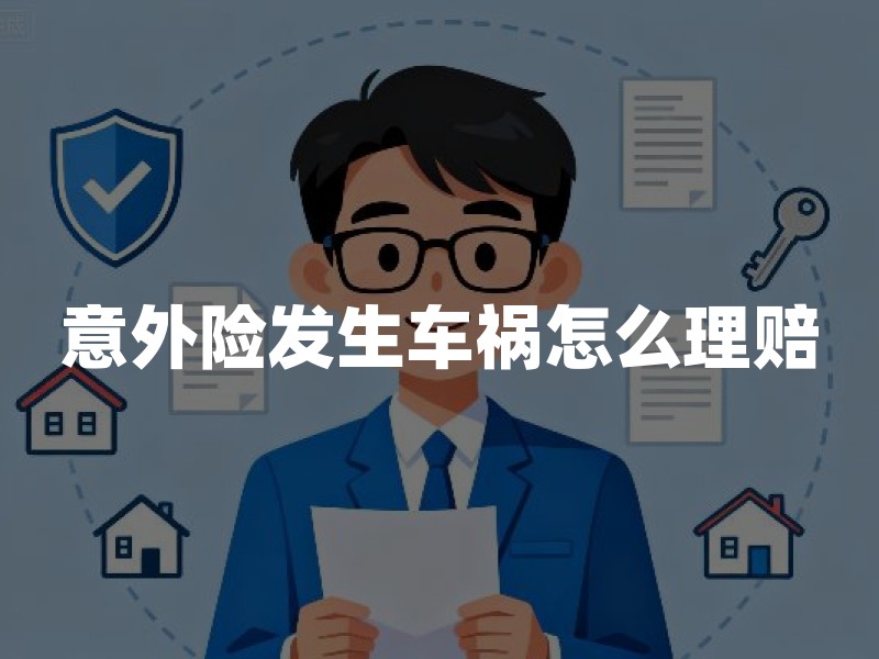意外险发生车祸怎么理赔？2026年交通事故理赔流程和资料详解