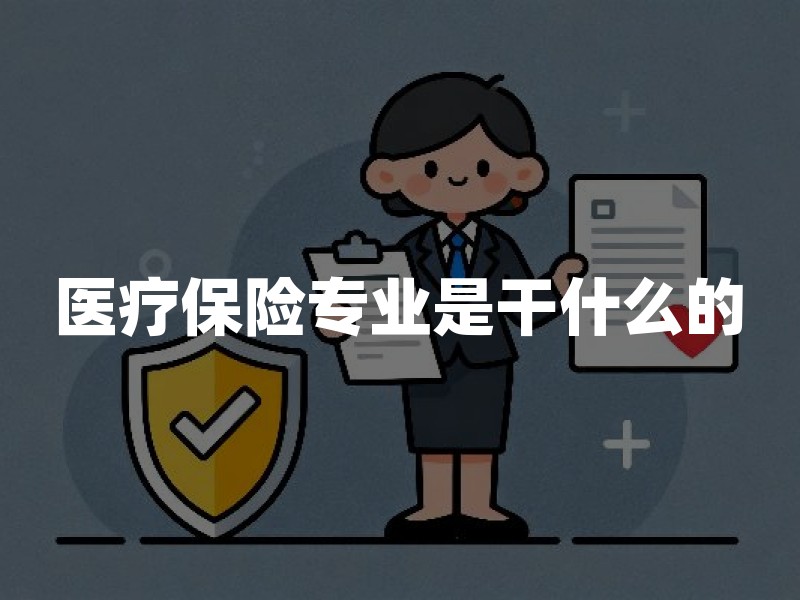 医疗保险专业是干什么的？从家庭保障视角看懂这个核心学科