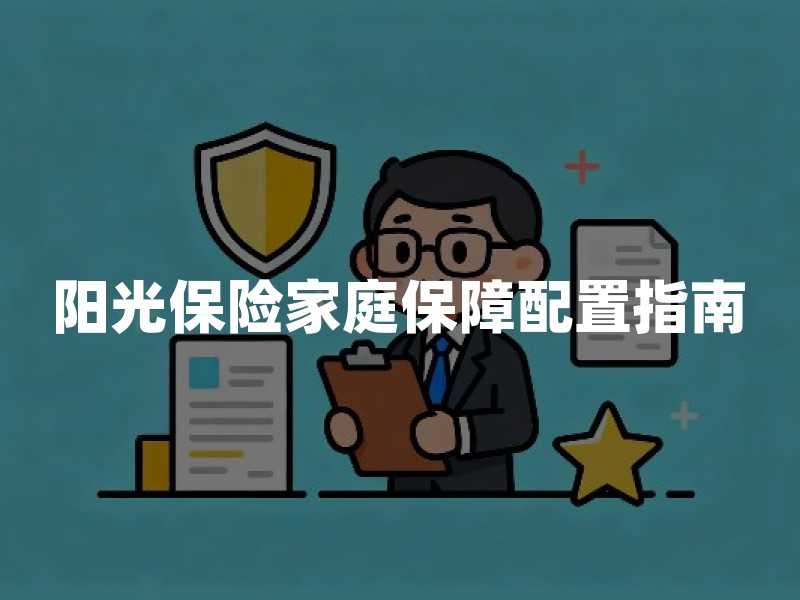 阳光保险家庭保障配置指南：从产品选择到风险缺口分析
