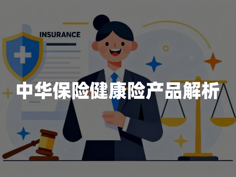 中华保险健康险产品解析：等待期、健康告知与续保条件深度对比