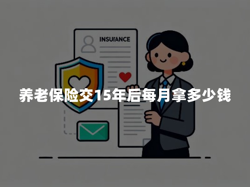 养老保险交15年后每月拿多少钱：算法、影响因素与自查步骤