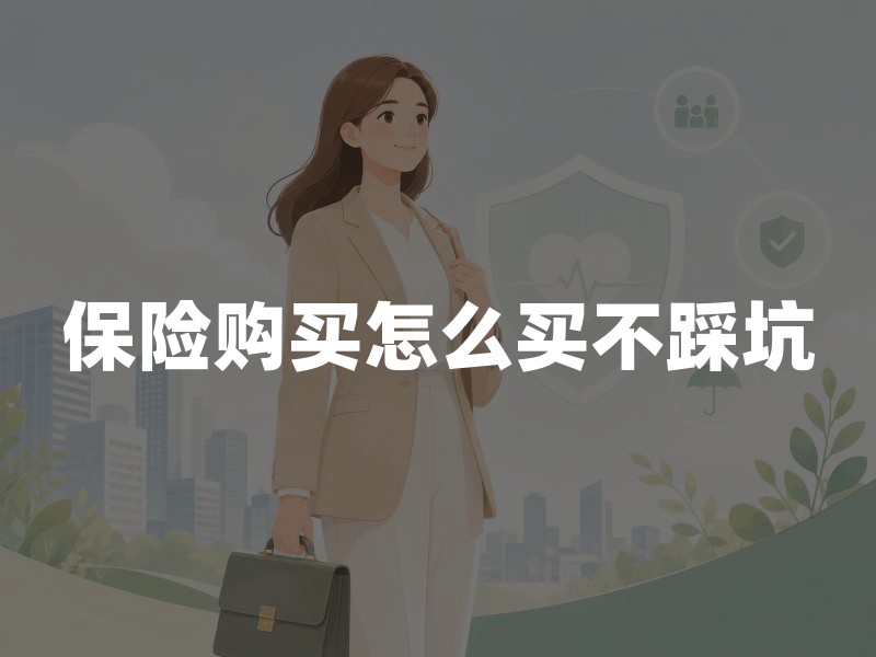 保险购买怎么买不踩坑：家庭首次配置的顺序、核对清单与销售红线