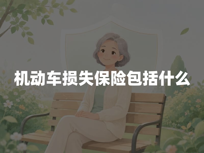 机动车损失保险包括什么？2026年最新保障范围全解析