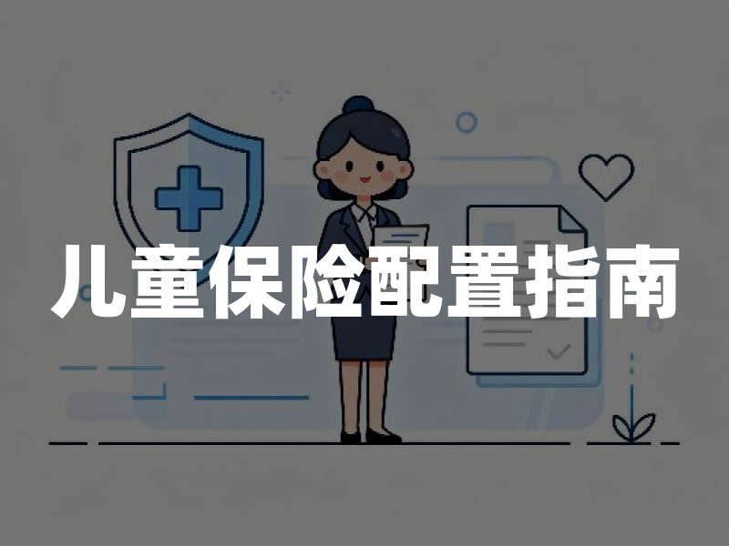 儿童保险配置指南：少儿医保与商业保险的互补策略