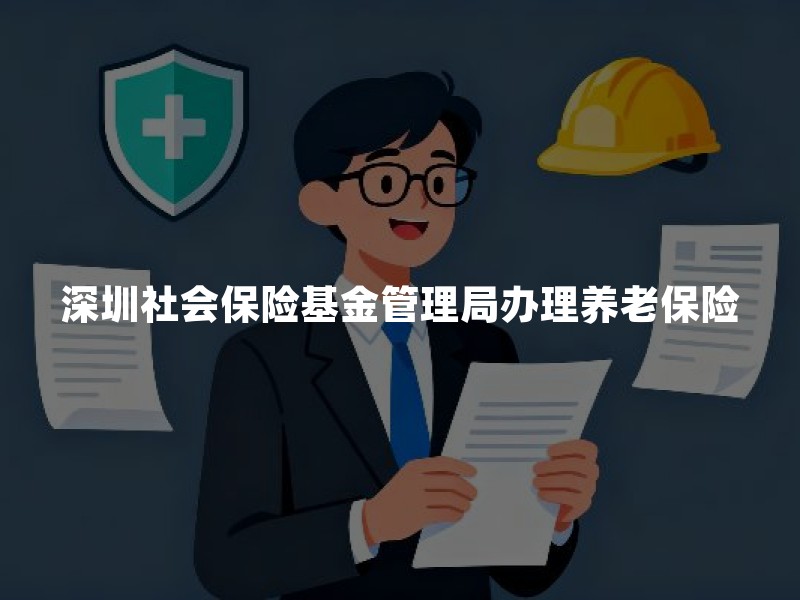深圳社会保险基金管理局办理养老保险：查询、待遇领取与长期现金流要点