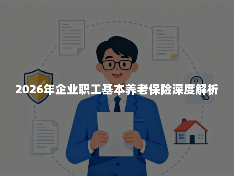 2026年企业职工基本养老保险深度解析：从家庭成员、预算到风险缺口的实用规划
