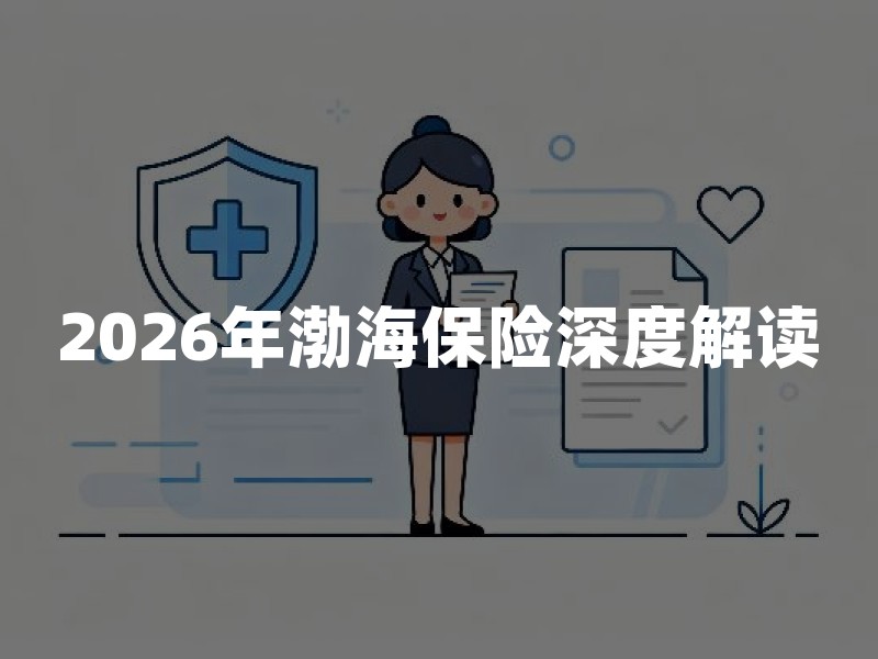2026年渤海保险深度解读：产品优势、理赔服务与投保注意事项