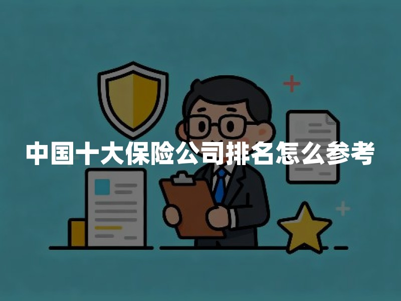 中国十大保险公司排名怎么参考？先看官方口径，再看这四类指标