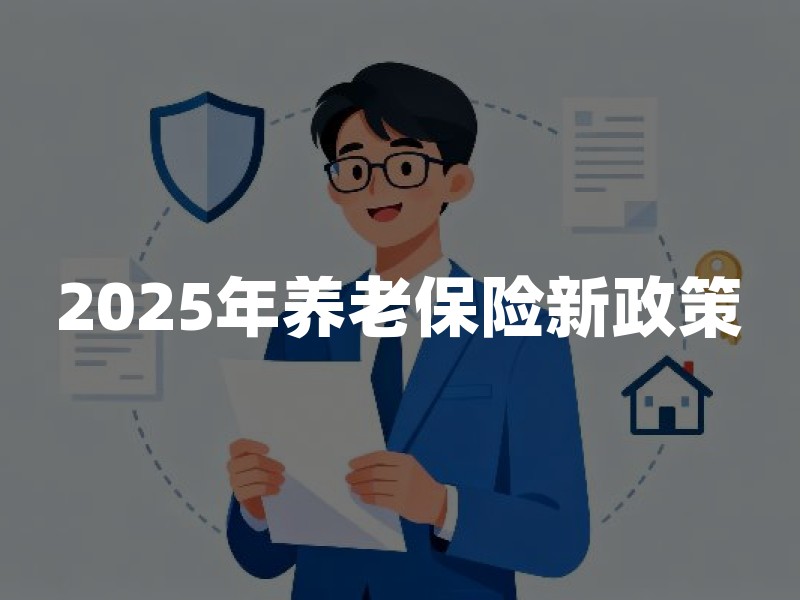2025年养老保险新政策：个人养老金制度全面实施与缴费基数调整