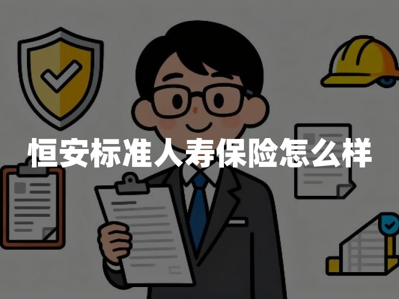 恒安标准人寿保险怎么样？股东背景与经营稳定性解析