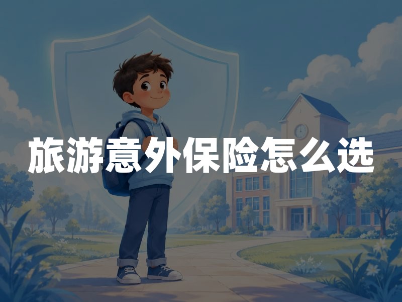 旅游意外保险怎么选？从家庭成员、预算、风险缺口三维度规划