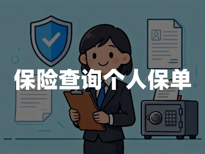 保险查询个人保单？2026年个人保险保单官方查询入口及查询方法