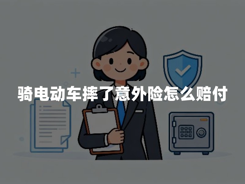 骑电动车摔了意外险怎么赔付？2026年电动车摔伤医疗伤残理赔标准详解