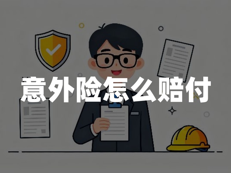 意外险怎么赔付？2026年理赔流程及赔偿标准详解