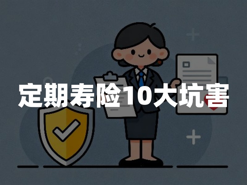 定期寿险10大坑害：定期人寿保险投保避坑指南