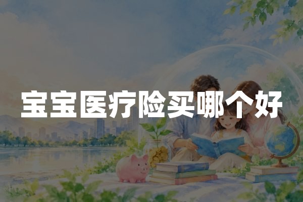 宝宝医疗险买哪个好？2026年新生儿医疗保险配置建议