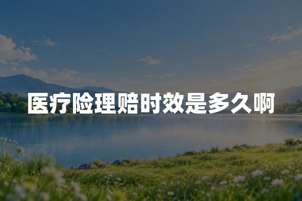 医疗险理赔时效是多久啊？审核期限、赔款到账与处理流程