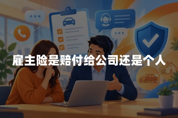 雇主险是赔付给公司还是个人？理赔对象与赔款支付规则
